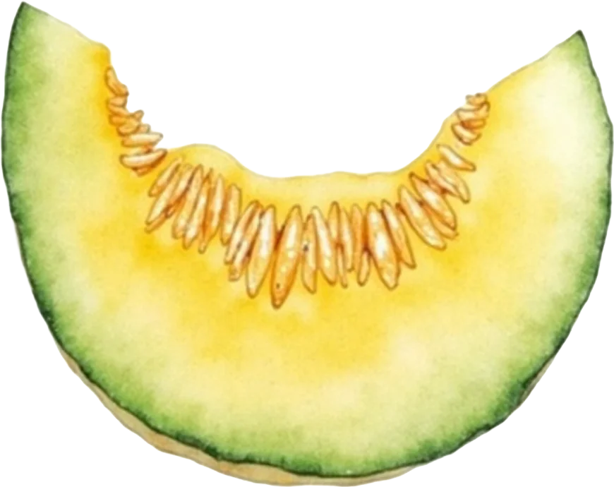 Honeydew Melon Slice